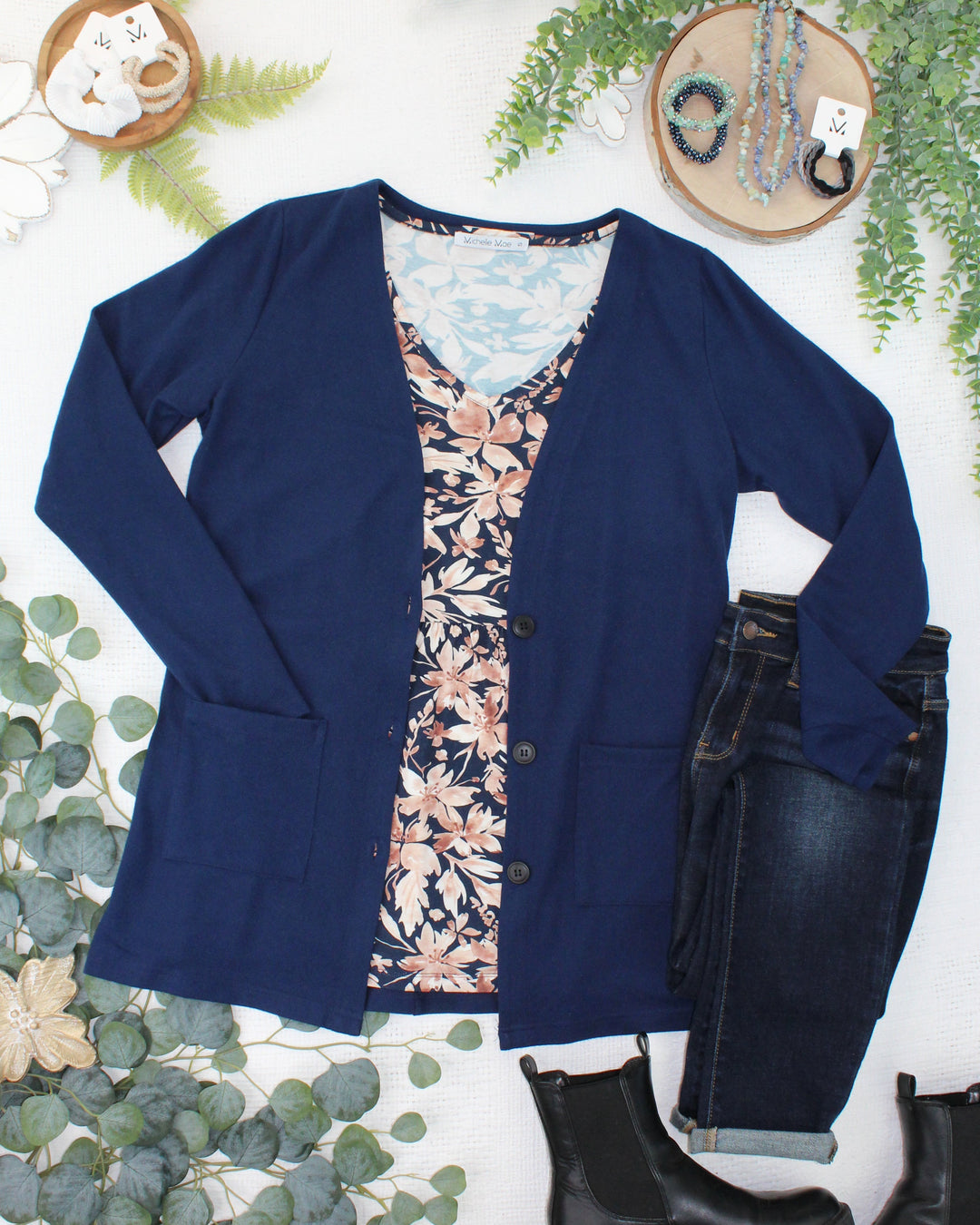IN STOCK Cori Cardigan - Navy