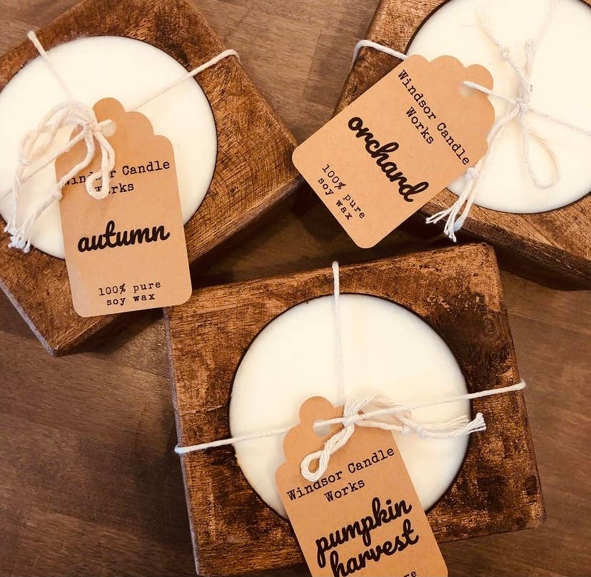 1 Wick Cheese Mold Candles
