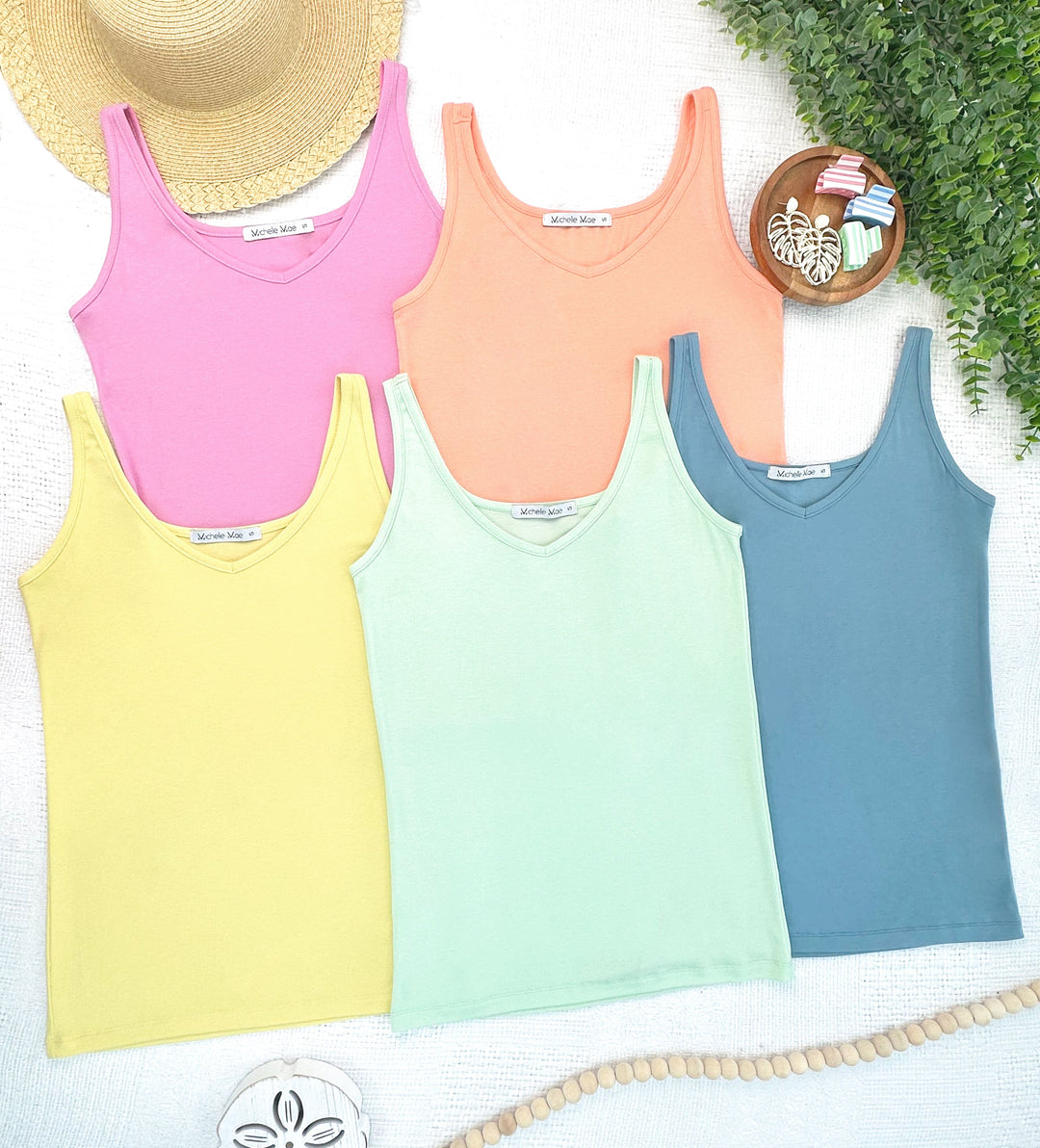 IN STOCK Kennedy Tank - Pink