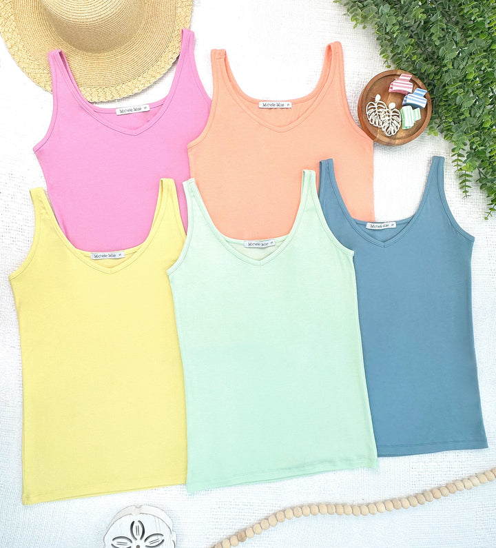 IN STOCK Kennedy Tank - Lemon