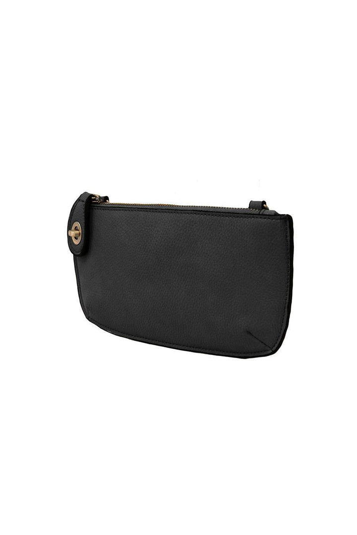 Mini Crossbody Wristlet Clutch - Black