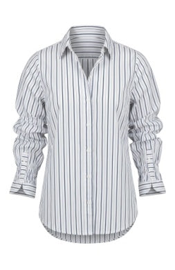 Adj Sleeve Woven Button Top