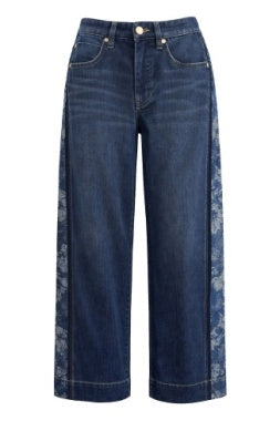 Stride Wide Leg w/Jacquard Jean