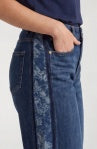 Stride Wide Leg w/Jacquard Jean