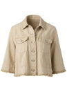 LP Frayed Flounce Jacket