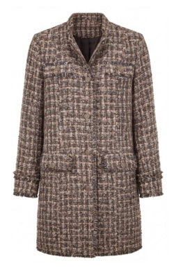 LP Mandarin Collar Coat