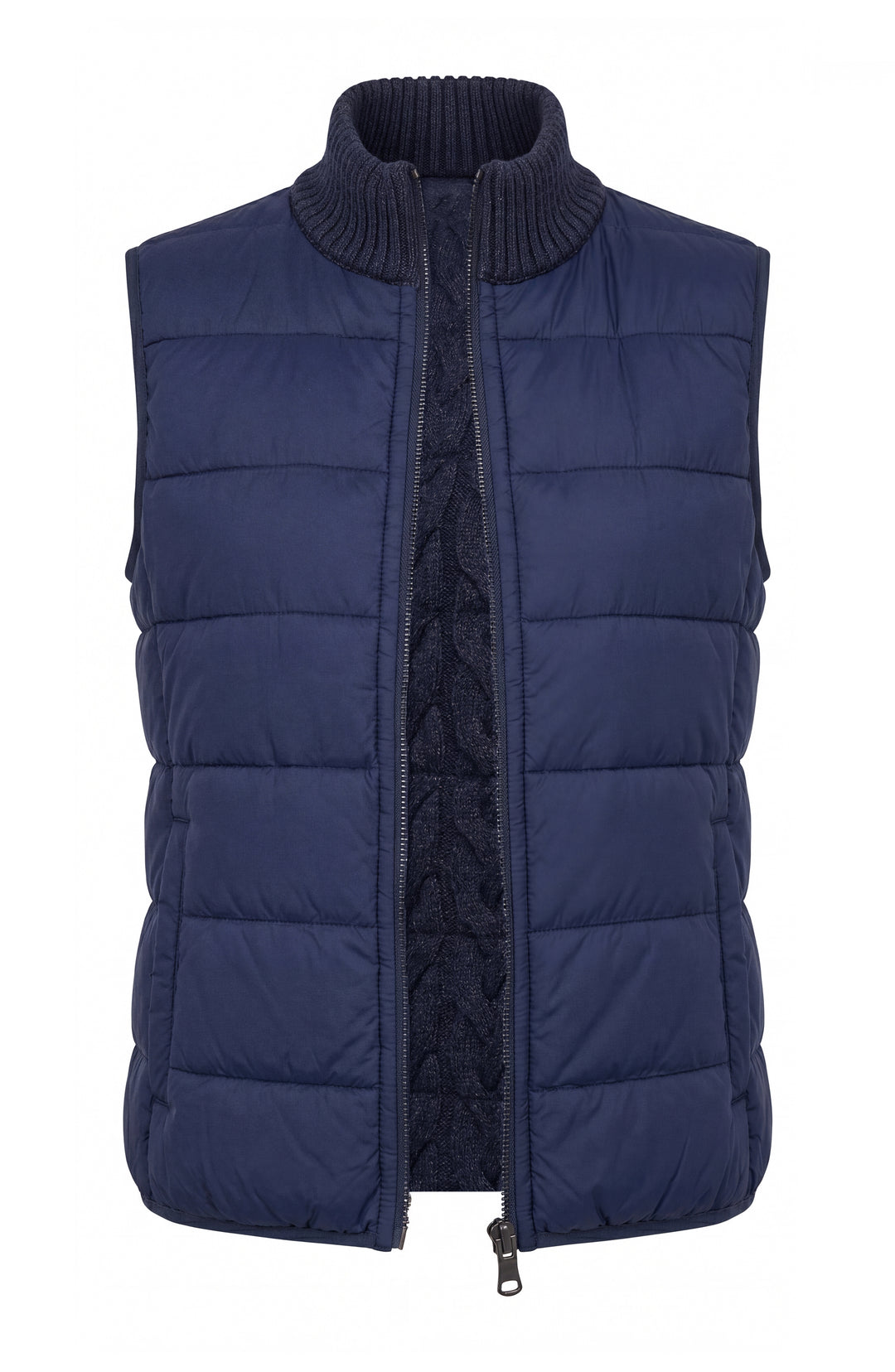 Quilted Reversible Sweater Vest