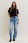Judy Blue MR 90's Straight Rigid Magic Destroy