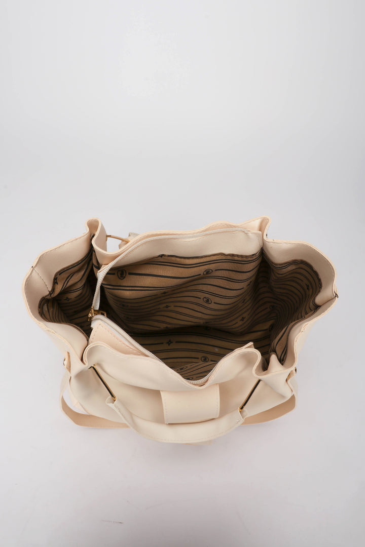 3-Piece PU Leather Bag Set