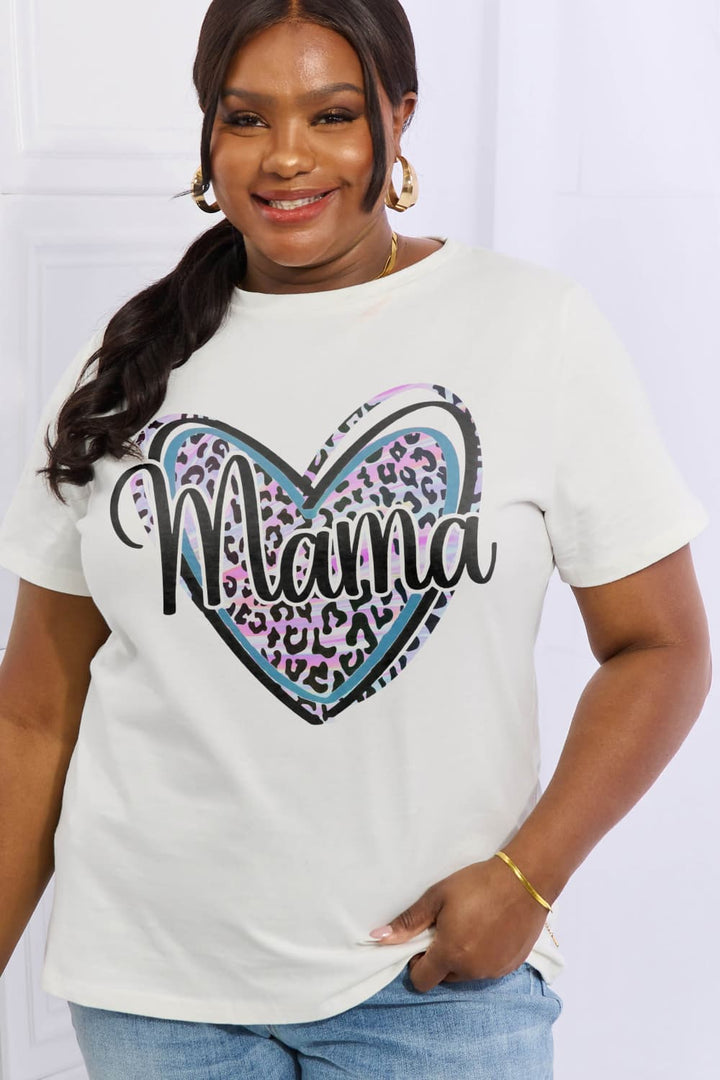 Simply Love Full Size MAMA Graphic Cotton Tee